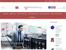 Tablet Screenshot of dealwatchers.com